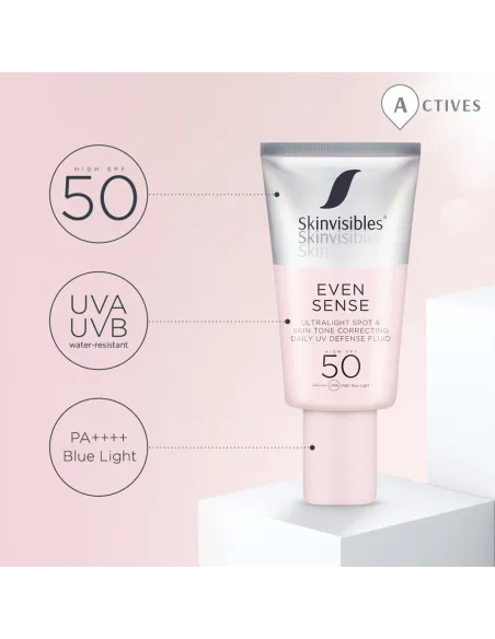 Skinvisibles Even Sense Fluid SPF50 – Protección solar uniforme y ligera