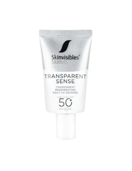 Skinvisibles Transparent Sense SPF50 – Protector solar facial invisible