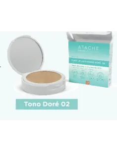 ATACHE Make Up Anti-Aging Doré SPF50+ | Maquillaje Antiedad con Tono Dorado y Protección Alta