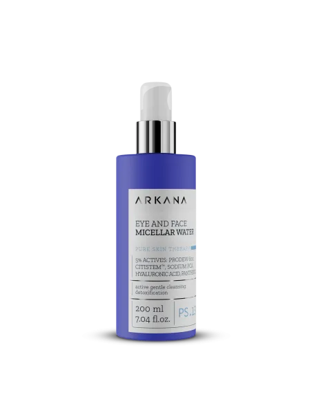 Arkana Eye + Face Micellar Water 200 ml | Agua Micelar para Rostro y Ojos
