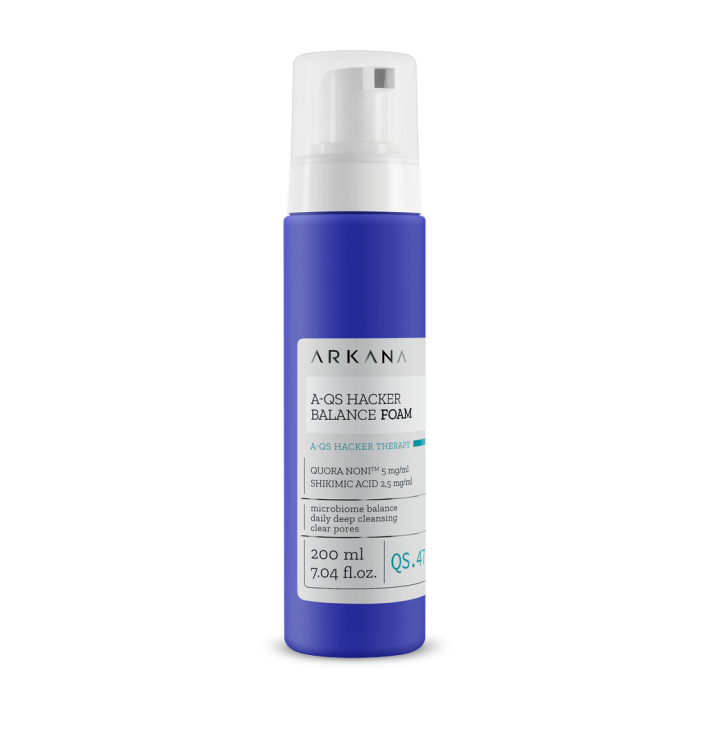 Arkana A-QS Hacker Balance Foam | Espuma Limpiadora Facial Equilibrante 150 ml