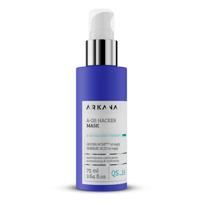Arkana A-QS Hacker Mask 75 ml | Mascarilla Facial Purificante para Piel Grasa y Mixta
