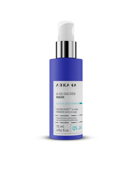 Arkana A-QS Hacker Mask 75 ml | Mascarilla Facial Purificante para Piel Grasa y Mixta