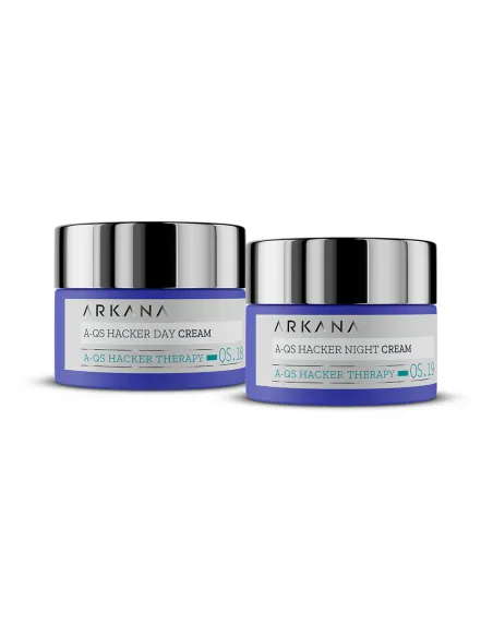 Arkana Set A-QS Hacker Day & Night | Tratamiento Día y Noche para Piel Sensible