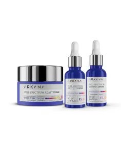 ARKANA Set Full Spectrum | Vitamin + Protect + Cream – Tratamiento Antioxidante Global