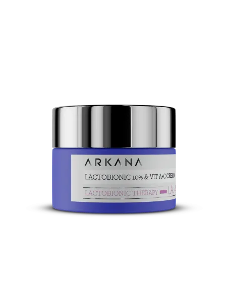 Arkana Lactobionic 10% & A+C Cream 50 ml | Crema Antiedad Renovadora
