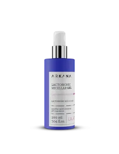 Arkana Lactobionic Micellar Gel 200 ml | Limpiador Facial Suave y Antioxidante