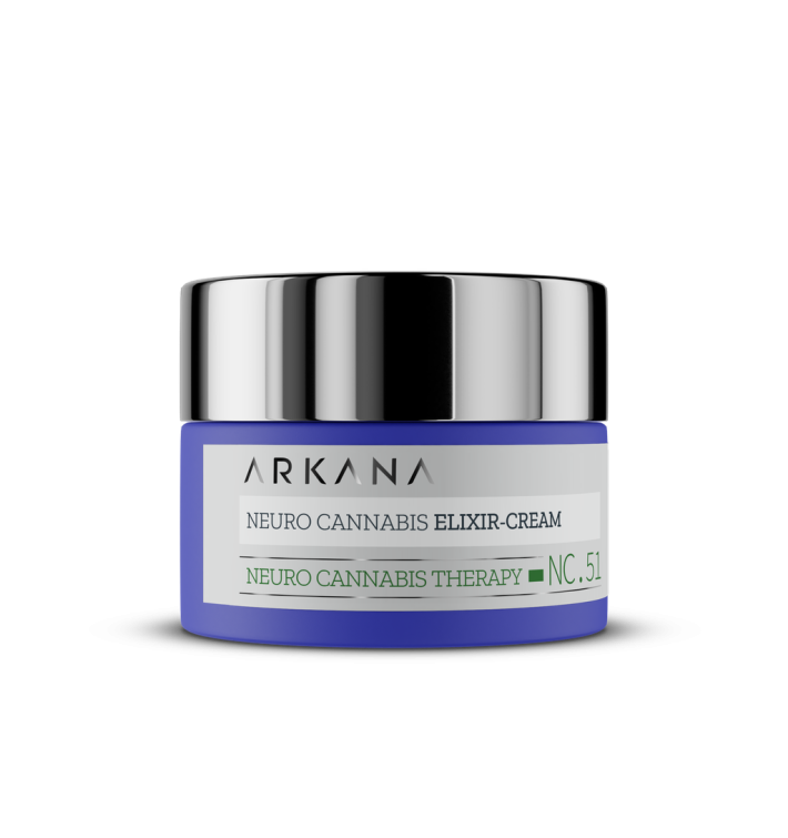 Arkana Neuro Cannabis Elixir-Cream 50 ml | Crema Calmante y Regeneradora con CBD