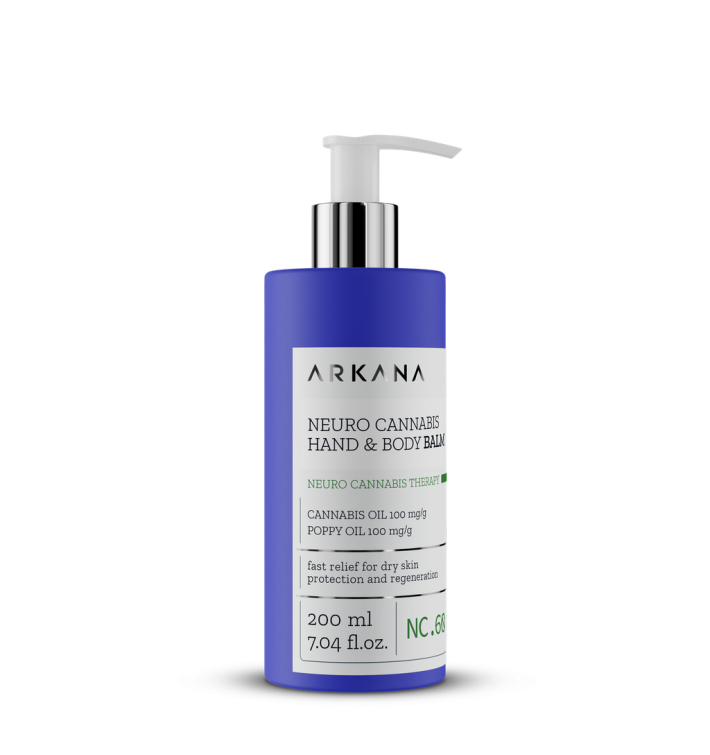Arkana Neuro Cannabis | Hand and Body Balm 200ml Hidratante y Calmante