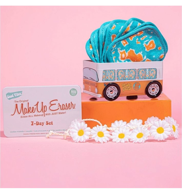 Makeup Eraser Good Vibes 7 Day Set | Toallitas Desmaquillantes Reutilizables