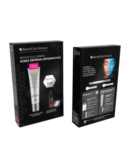SkinCeuticals Advanced Brightening UV Defense + Phloretin CF | Pack Antimanchas