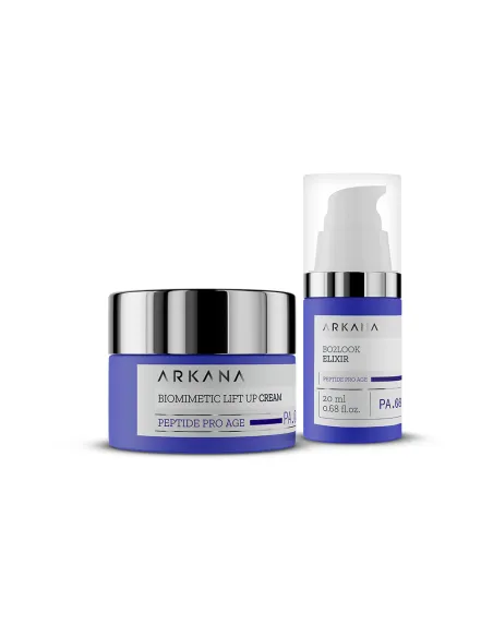 Arkana Set Biomimetic Cream + Bo2Look Elixir | Tratamiento Antiedad Global
