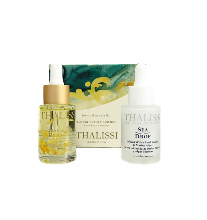 THALISSI Pack Sea Drop + Floral Beauty Essence | Cuidado facial completo