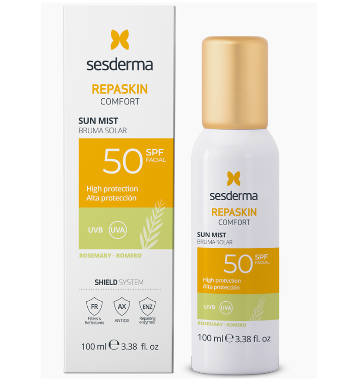 Sesderma Repaskin Comfort Bruma Solar SPF 50 Romero – Spray Facial 100 ml