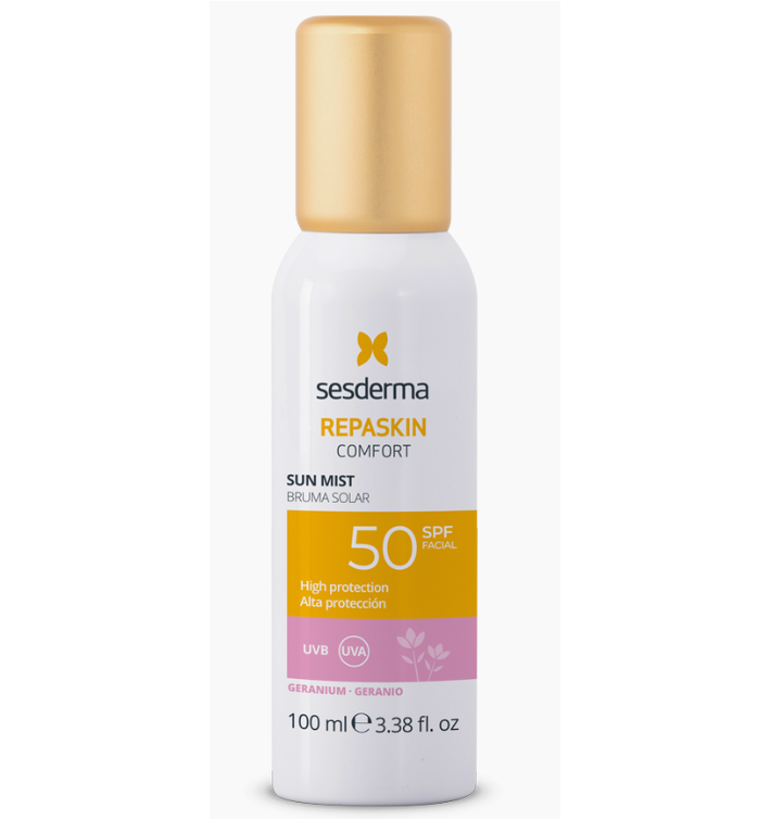 Sesderma Bruma Solar SPF50 Geranio 100ml | Protección Solar Invisible