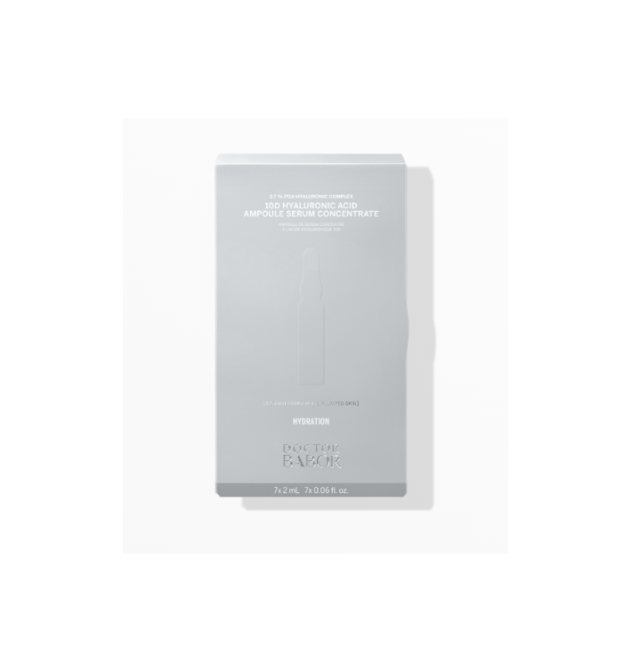Doctor Babor Hydration 10D Ampollas Hialurónico Sérum Concentrado | Sérum Hidratante de Alta Potencia