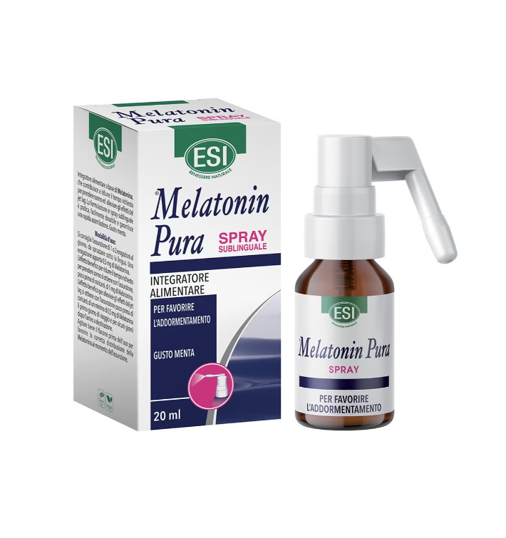 ESI Melatonina Pura Spray | Ayuda para Conciliar el Sueño y Jet Lag