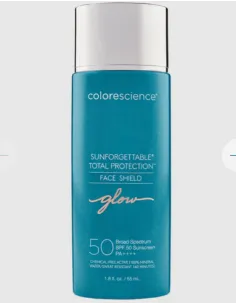 Colorescience Sunforgettable Total Protection Face Shield Glow | Protector Solar con Acabado Radiante y Protección Total