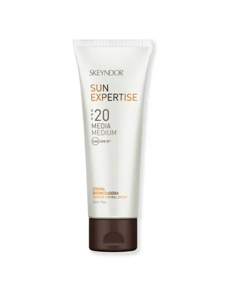 SKEYNDOR Crema Bronceadora SPF 20 | Protección Solar y Bronceado Uniforme