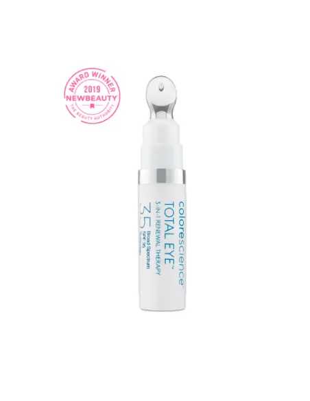 Colorescience Total Eye 3 en 1 Renewal Therapy SPF 35 Fair | Tratamiento para Ojos con Protección Solar y Efecto Rejuvenecedor