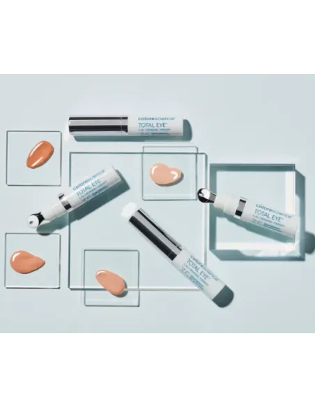 Colorescience Total Eye 3 en 1 Renewal Therapy SPF 35 Fair | Tratamiento para Ojos con Protección Solar y Efecto Rejuvenecedor