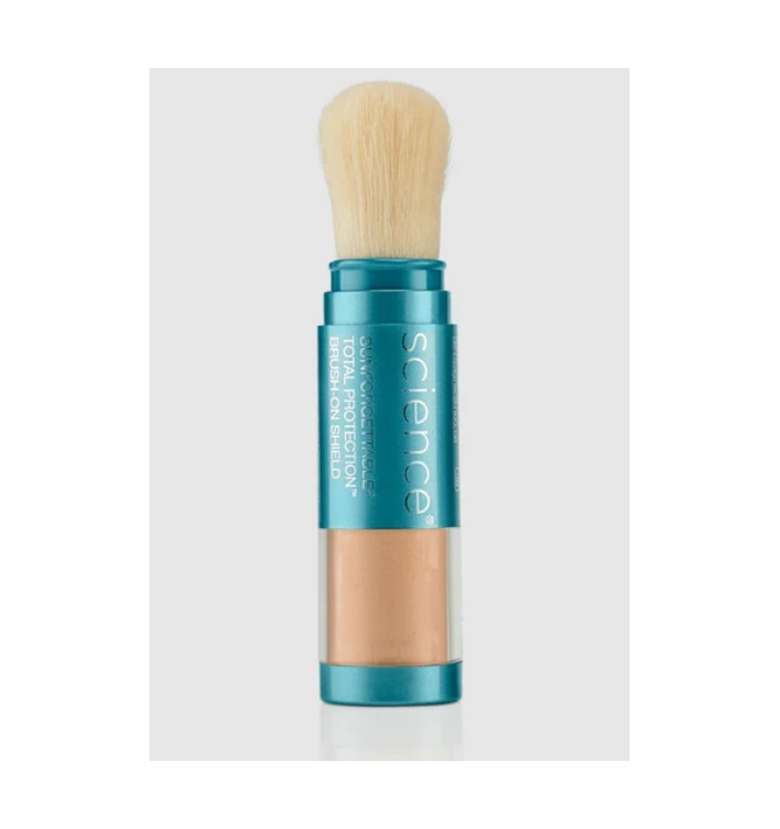 Colorescience Sunforgettable Brush-On Shield SPF 30 | Protector Solar en Brocha para una Protección Solar Cómoda y Eficaz