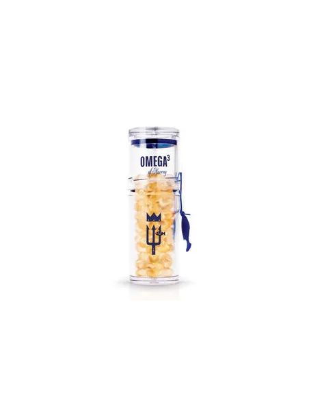 OMEGA 3 ORIGINAL GOLD CLEAR CONTAINER 120 CAPS-OMEGA 3 OF NORWAY -TIENDA ONLINE SONIA GONZALEZ