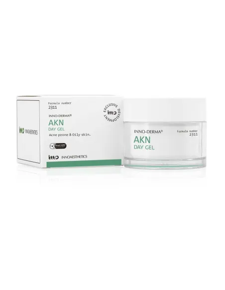 AKN Day Gel | Innoaesthetics - Gel de Día para Piel Grasa y con Acné