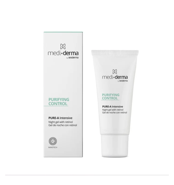 Purifying Control Pure A Intensive Night Gel 30 ml Mediderma