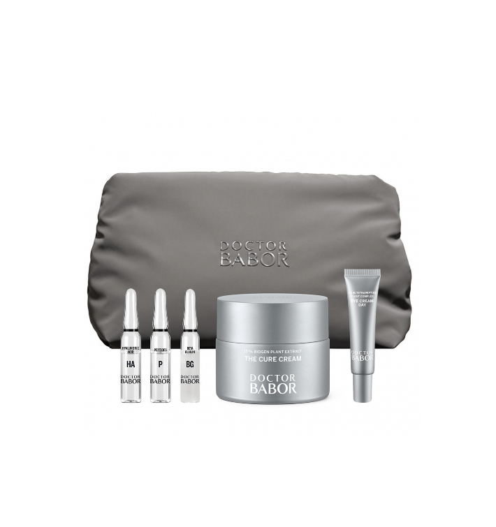 Doctor Babor Biogen Regeneration Routine (Ampollas + The Cure Cream + Eye Day Cream) | Tratamiento Rejuvenecedor Completo para l