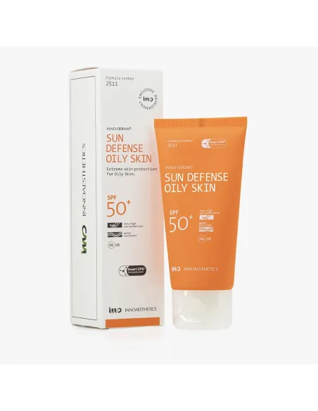 Inno‑Derma Sun Defense Oily Skin SPF 50+ | Protector solar matificante