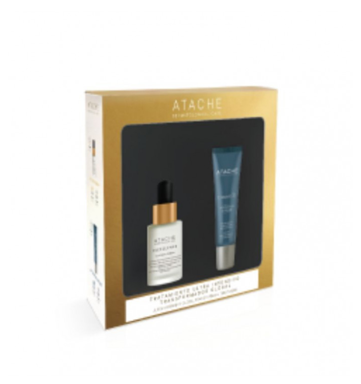 ATACHE Pack Glycolic Serum + Intensifier Supreme | Renovación y Tratamiento Antiedad Profesional