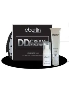 EBERLIN Pack DD Glow Effect: Crema 50ml + Mousse 30ml + Neceser