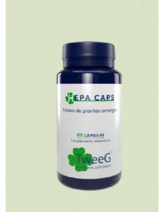 Tweeg Hepa Caps 60 cápsulas | Suplemento Detox y Salud Hepática