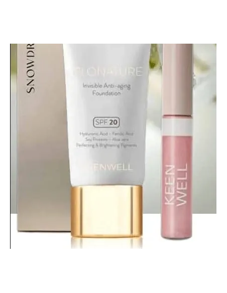 Keenwell Pack Snowdrops 10 – Base Clonature Nº02 + Iluminador Líquido Nº02