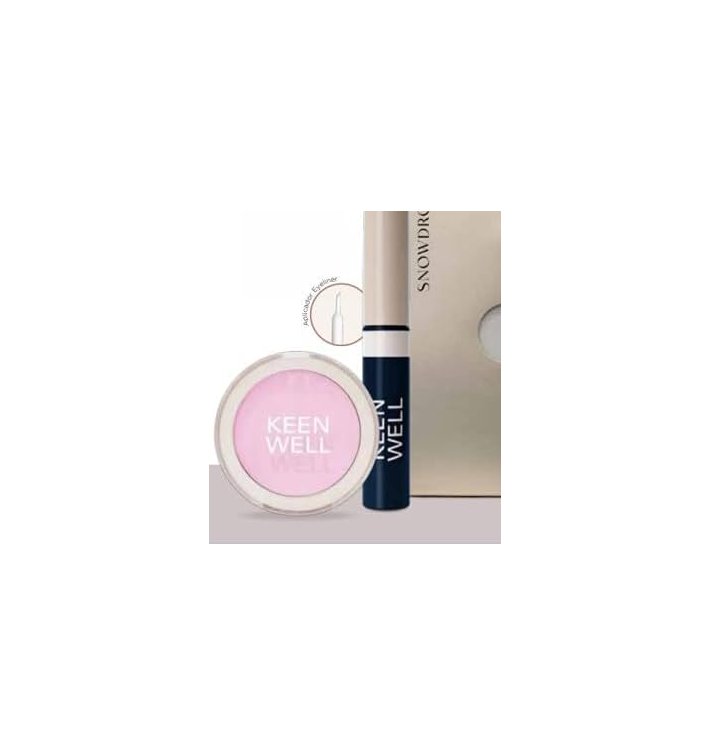 Keenwell Pack Snowdrops 07 – Sombra de Ojos Nº01 + Eyeliner Líquido