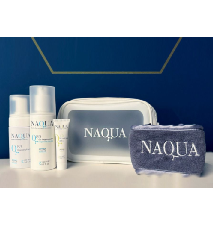 Naqua Pack Clean – Set Completo Cuidado Facial Q83, Q89, Q75