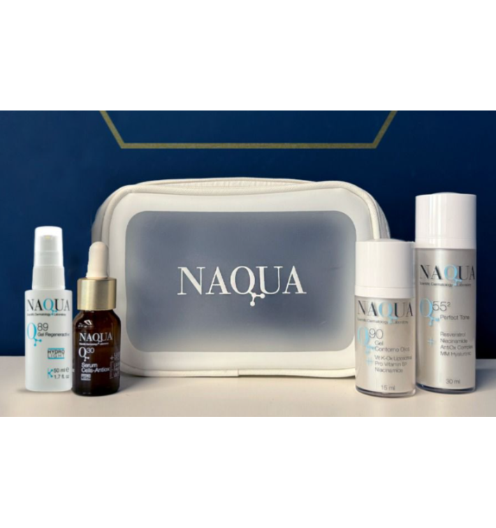 Naqua Pack Radiance – Q89·Q30·Q90·Q55‑2·Q50+ – Rutina Iluminadora