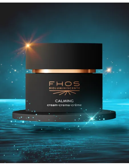 FHOS Bioluminiscente Crema Calmante | Alivio para Piel Sensible y Reactiva