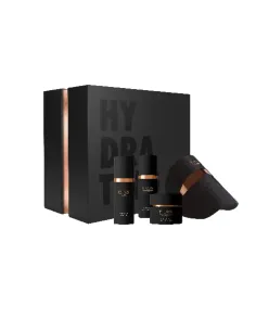 FHOS Box Hydrating Bioluminiscente | Exfoliante + Crema + Sérum + LED