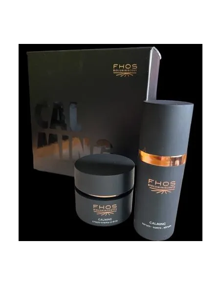 FHOS Bioluminiscente Box Calming | Crema y Sérum Calmante Intensivo