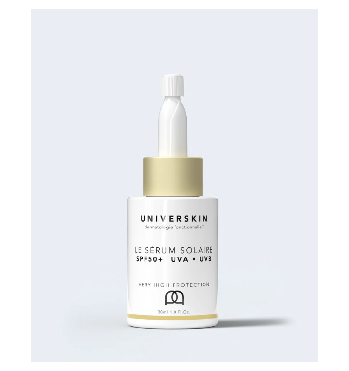 Universkin Le Sérum Solaire SPF50 | Protector Solar Facial