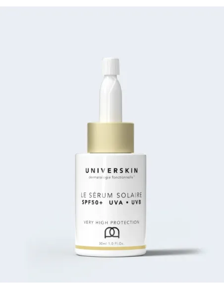 Universkin Le Sérum Solaire SPF50 | Protector Solar Facial