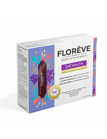 Florêve YOUTH Anti‑Aging Cure 10×15 ml | Tratamiento Anti‑edad Nutricosmético