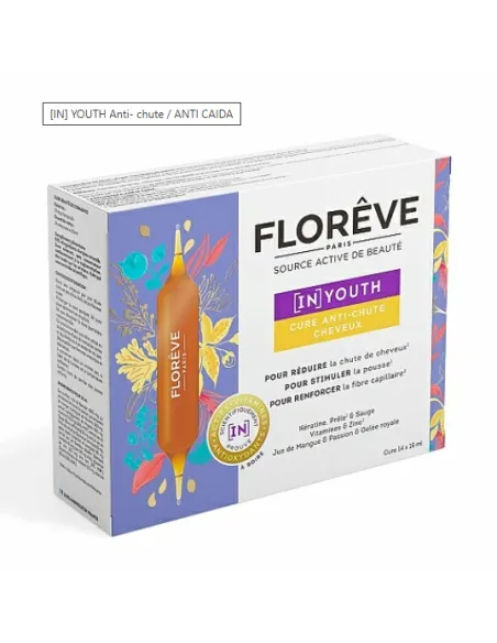 Florêve YOUTH Anti‑Chute 10×15 ml | Tratamiento Anticaída Cabello
