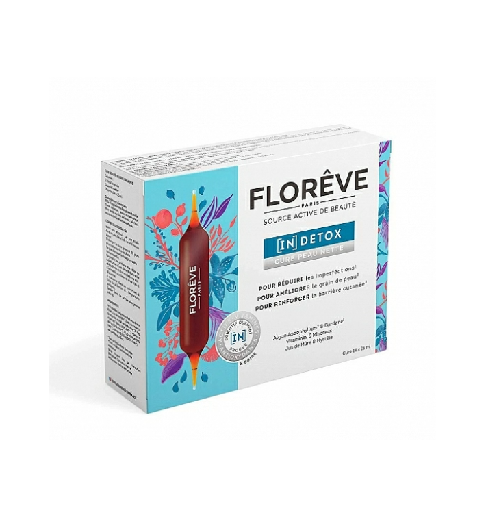 Florêve DETOX Peau Nette | Cure Purificante Completa (14 ampollas)