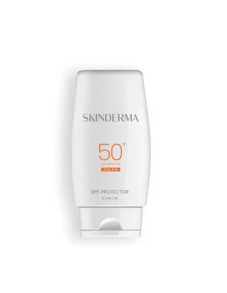 Skinderma Protector Solar SPF 50+ con Color | Protección y Tono Uniforme
