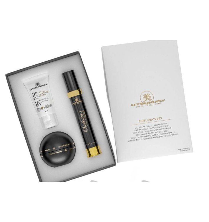 Utsukusy Set Sirtuina's | Tratamiento Antiedad Reafirmante y Regenerador