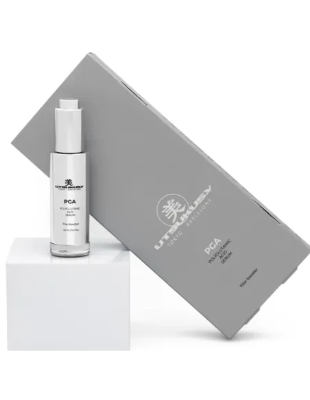 Utsukusy - Potenciador de relleno facial de suero PGA | Hidratación y Relleno