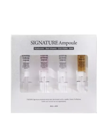 Thesera Pack Signature Ampoule | Tratamiento Facial Intensivo Iluminador y Reafirmante